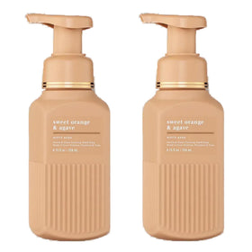 Bath & Body Works front packaging of foaming hand soap showing bottle and label benefits