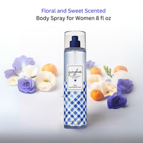 Bath & Body Works Gingham close-up of spray nozzle for precise misting