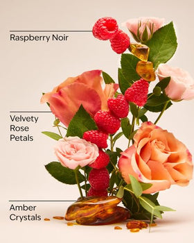 Bath & Body Works mist sprayed on wrist demonstrating easy application and soft coverage