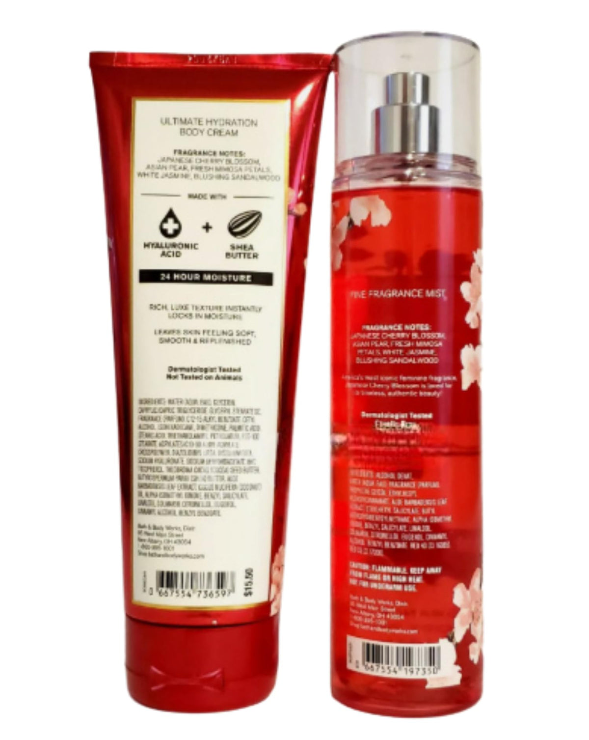 Bath & Body Works cream texture close-up showing rich, absorbent formula