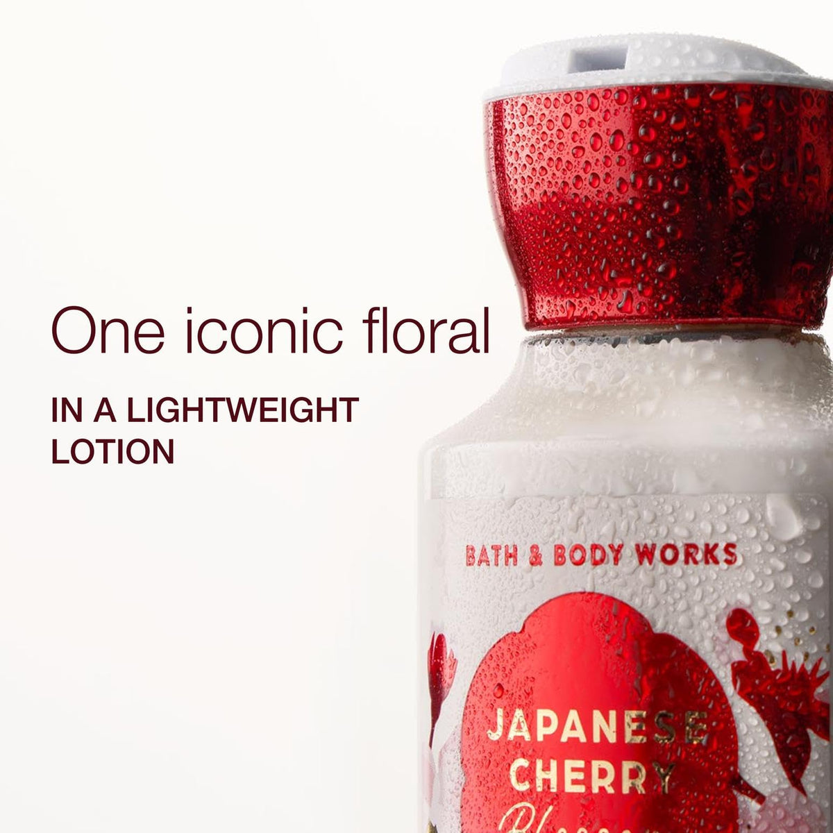 Bath & Body Works label close-up highlighting fragrance and ingredients