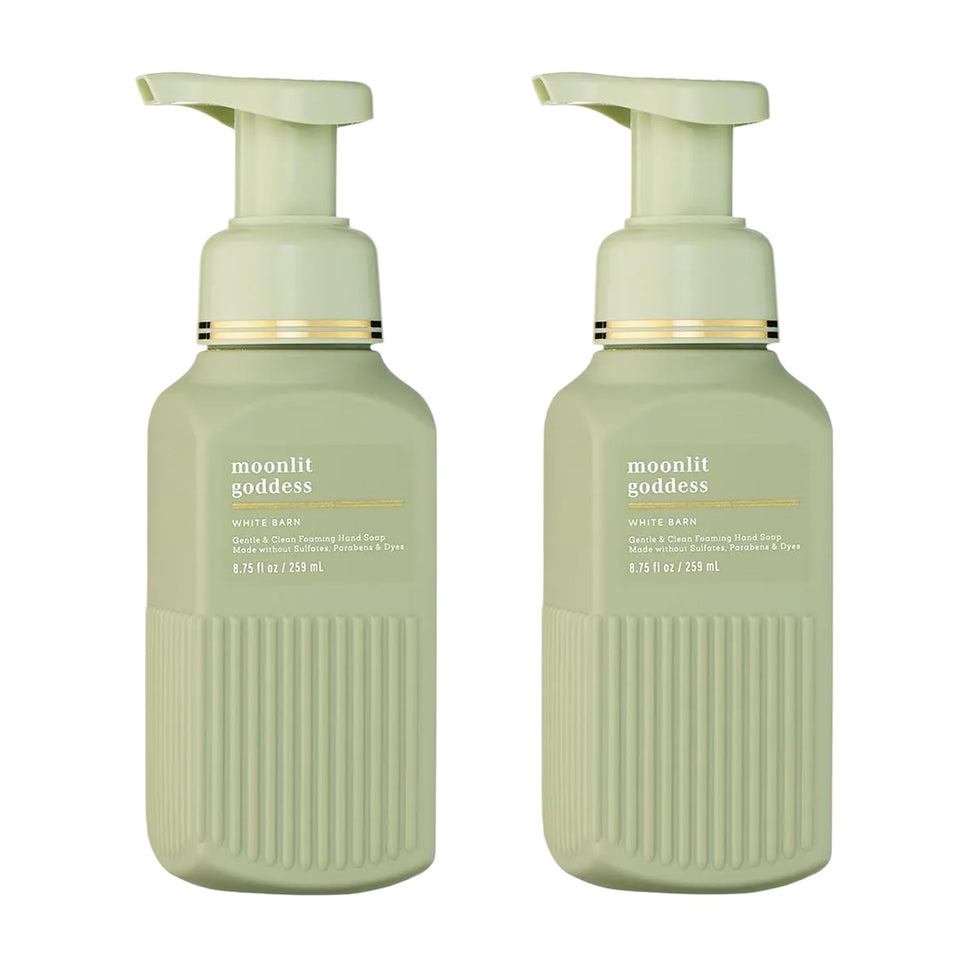Bath & Body Works front packaging showing Moonlit Goddess two-pack and scent