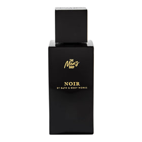 Bath & Body Works Noir front bottle view showing sleek design and confident presence