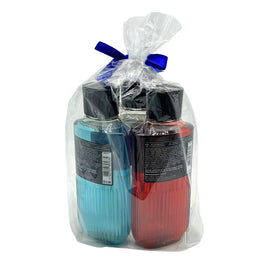 Bath & Body Works gift presentation with blue bow ready to give and impress