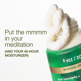 Bath & Body Works cream texture close-up showing rich shea butter hydration