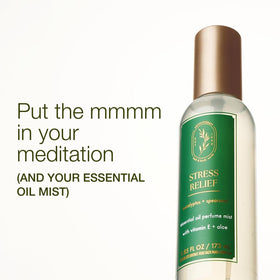 Bath & Body Works spray nozzle detail illustrating easy, even misting benefit