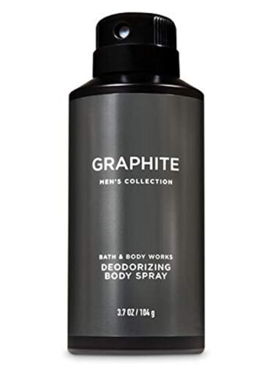Bath & Body Works Graphite front packaging showing spray can and masculine scent