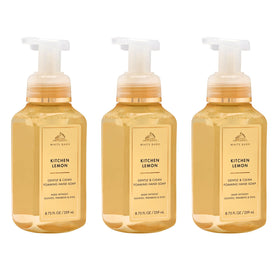 Bath & Body Works front packaging showing lemon scent and three-pack convenience