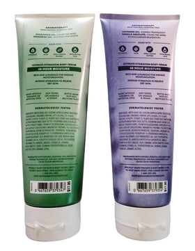 Bath & Body Works lavender vanilla open tub revealing creamy texture and quick absorbing benefit