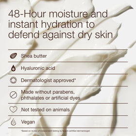 Bath & Body Works application on forearm demonstrating non-greasy fast absorption