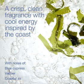 Bath & Body Works Ocean cologne mist spray close-up demonstrating fine application