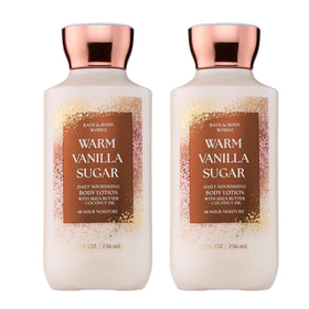 Bath & Body Works front packaging showing two 8 fl oz bottles and scent benefit