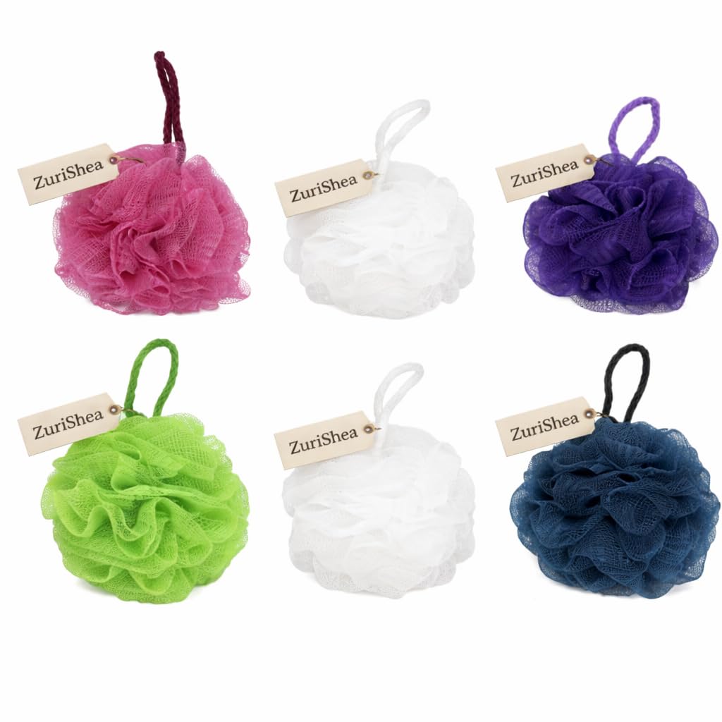 Bathroom lifestyle scene with ZuriShea sponge and Irish Spring soap, refreshing shower