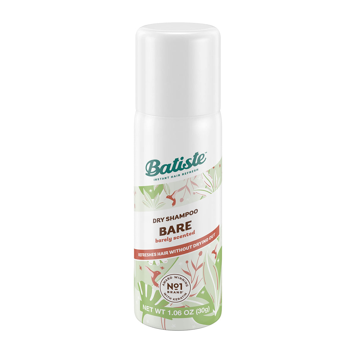 Batiste Bare mini in hand for size comparison, easy to carry benefit