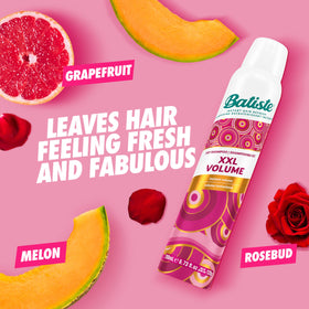 Batiste before and after roots showing oil removal benefit