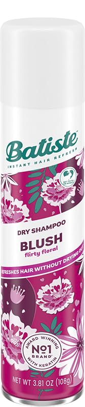 Batiste Blush spray nozzle close-up demonstrating easy application and even mist