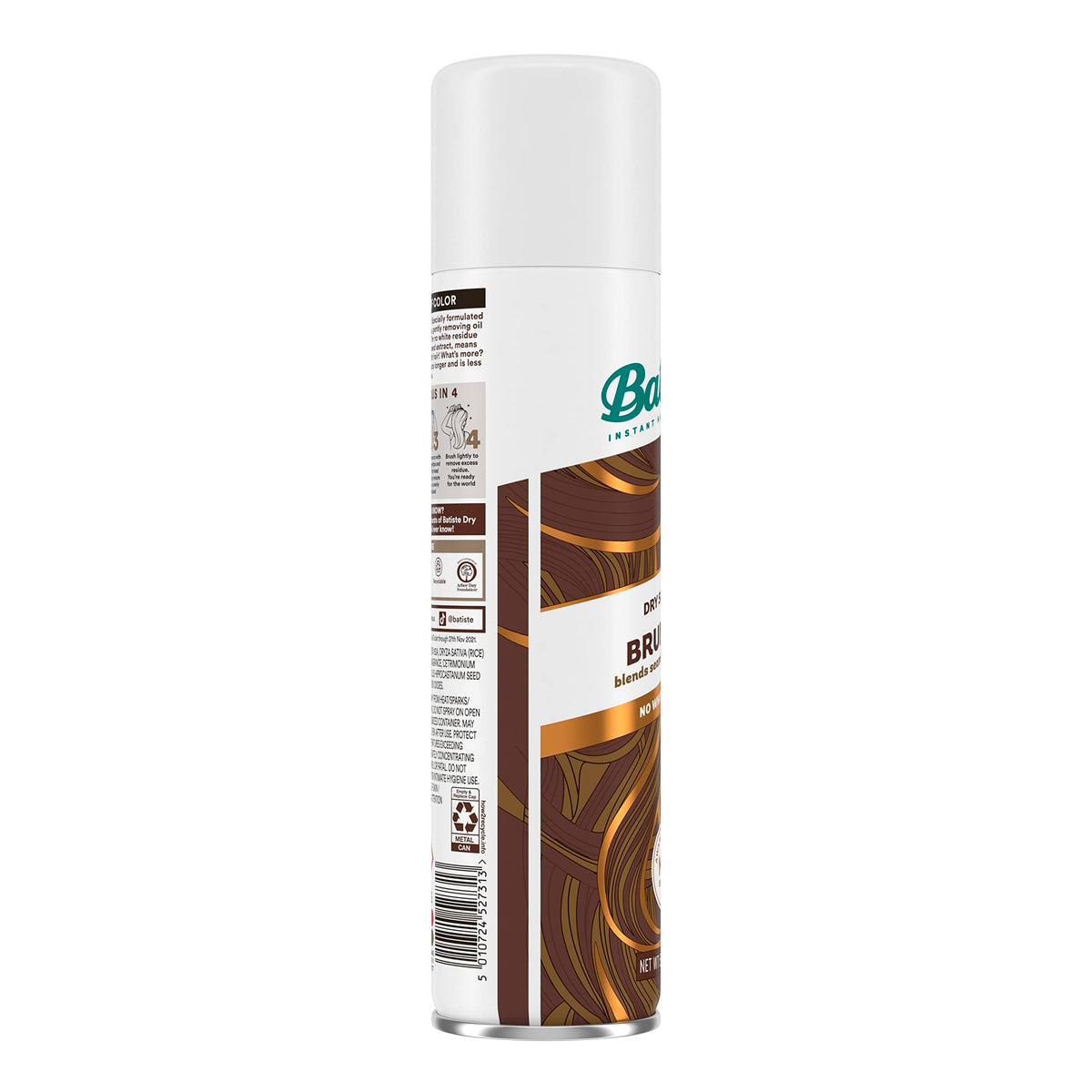 Batiste Brunette close-up of spray texture illustrating oil absorption benefit
