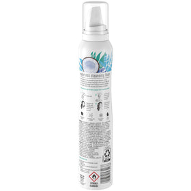 Batiste foam texture close-up showing airy lather benefit: fast-drying cleansing