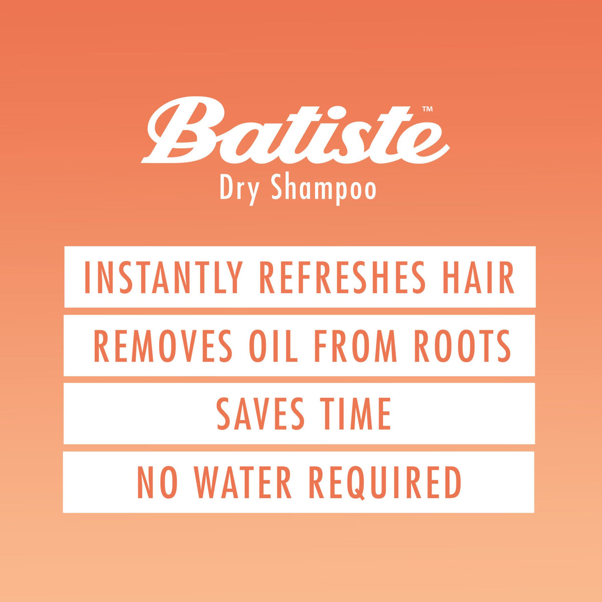 Batiste placed on bathroom shelf suggesting daily convenience