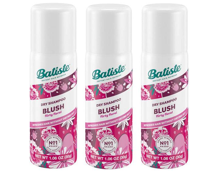 Batiste front packaging showing three 1.6oz cans, quick refresh convenience