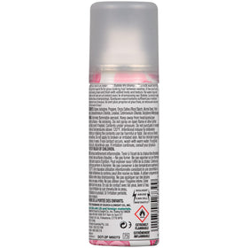 Applying Batiste dry shampoo to roots, lifts oil and adds instant volume