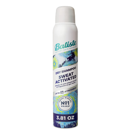 Batiste front packaging showing can design and size, conveys portability