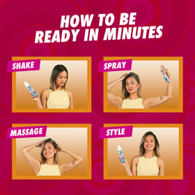 Batiste full hairstyle with added volume and bounce