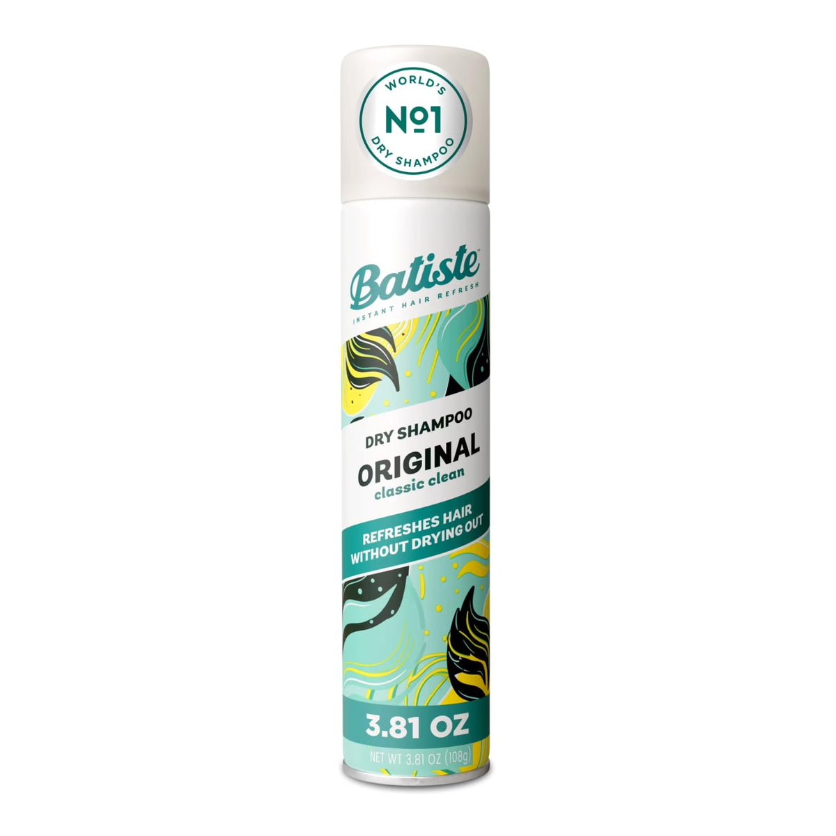 Batiste back label displaying ingredients and usage directions for safe use