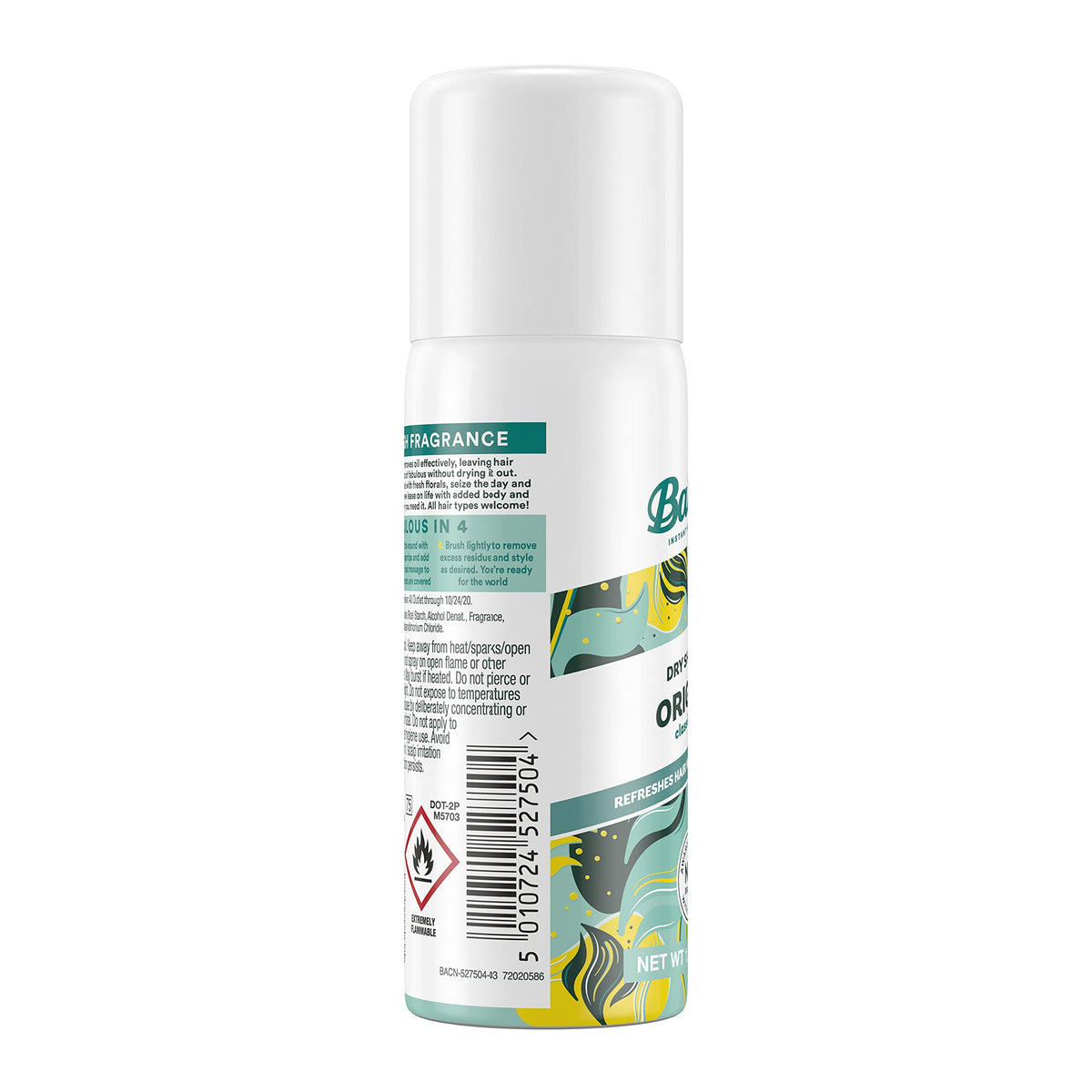 Batiste original in bag travel scene showing portable refresh benefit on the go
