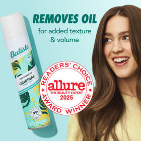 Batiste root application close-up showing targeted grease removal benefit