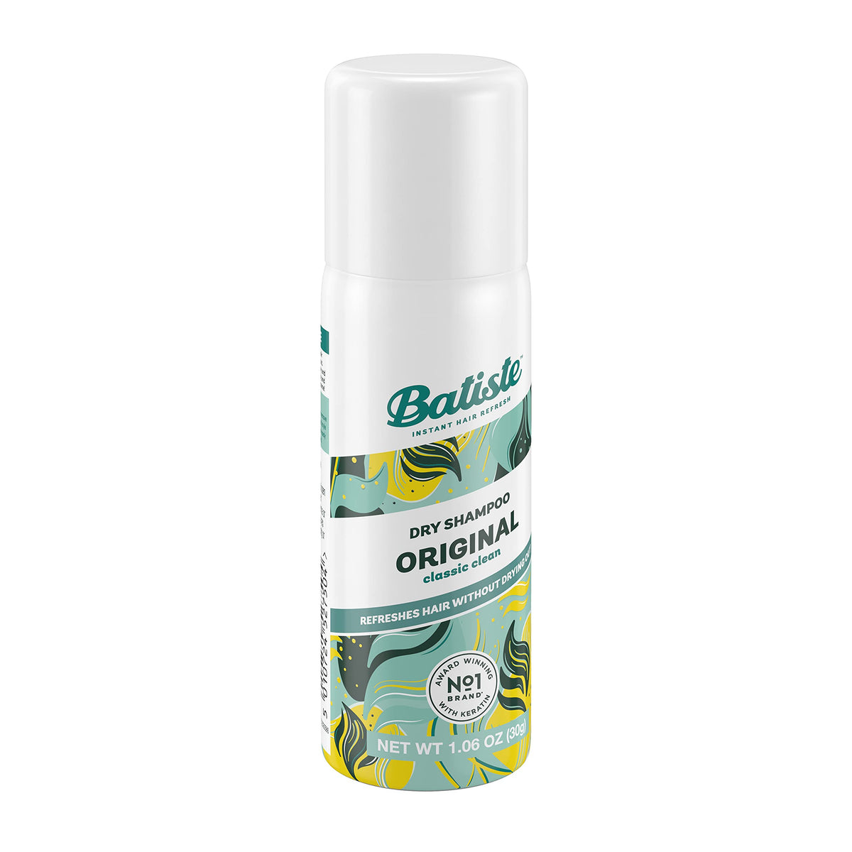 Batiste original applied at roots showing instant lift and clean-looking hair