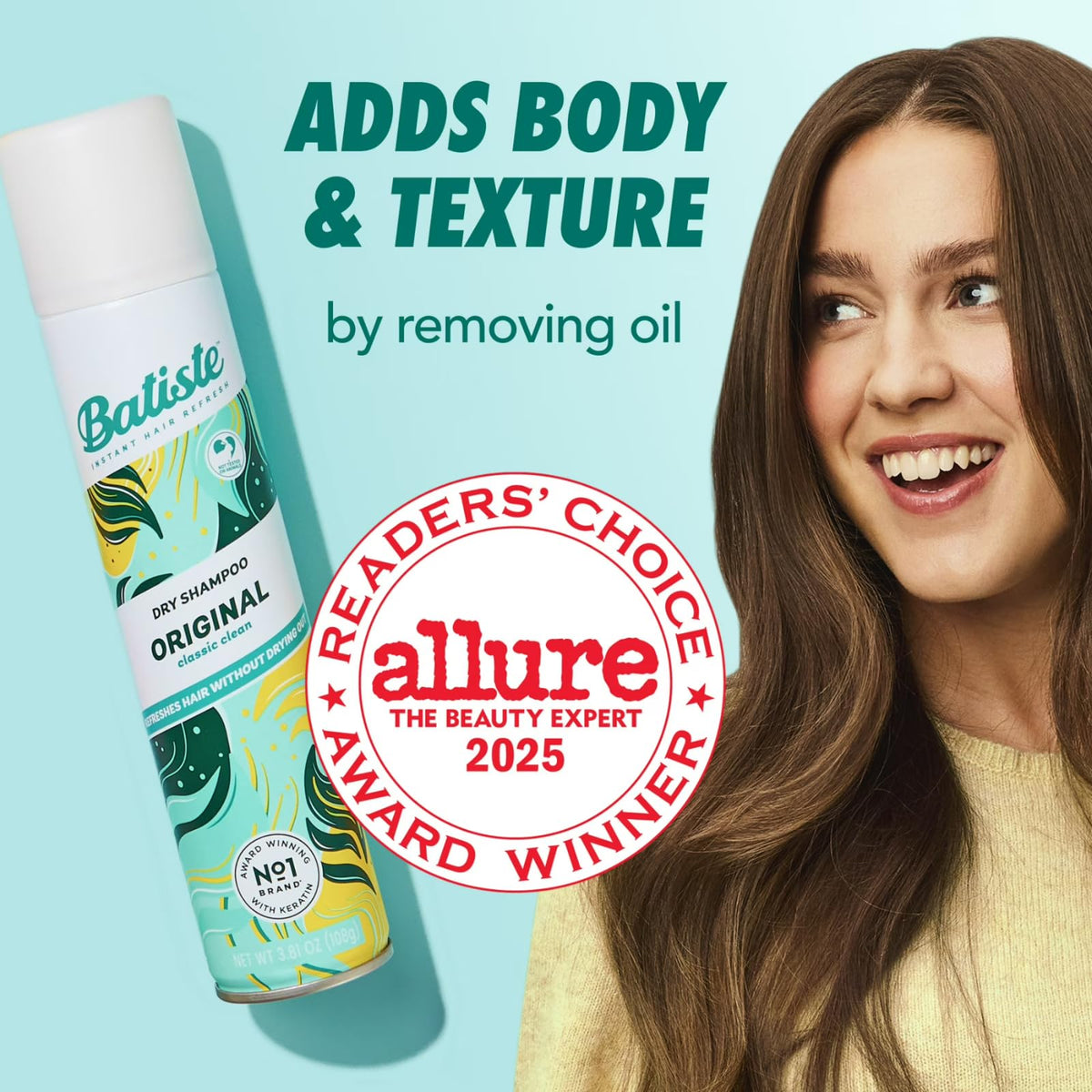 Batiste roots before and after comparison showing fresher-looking hair