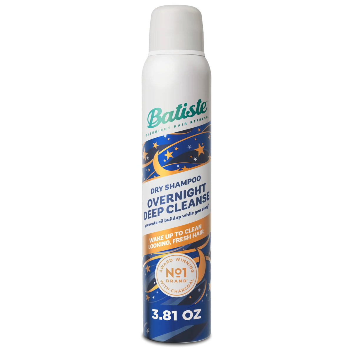 Batiste front can view showing product label and overnight benefit