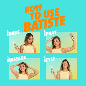 Batiste can held in hand to show 3.81 oz size and travel-friendly benefit