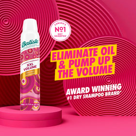Batiste spray pattern on hair creating instant texture