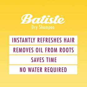 Batiste textured updo styling with added grip and fuller-looking hair