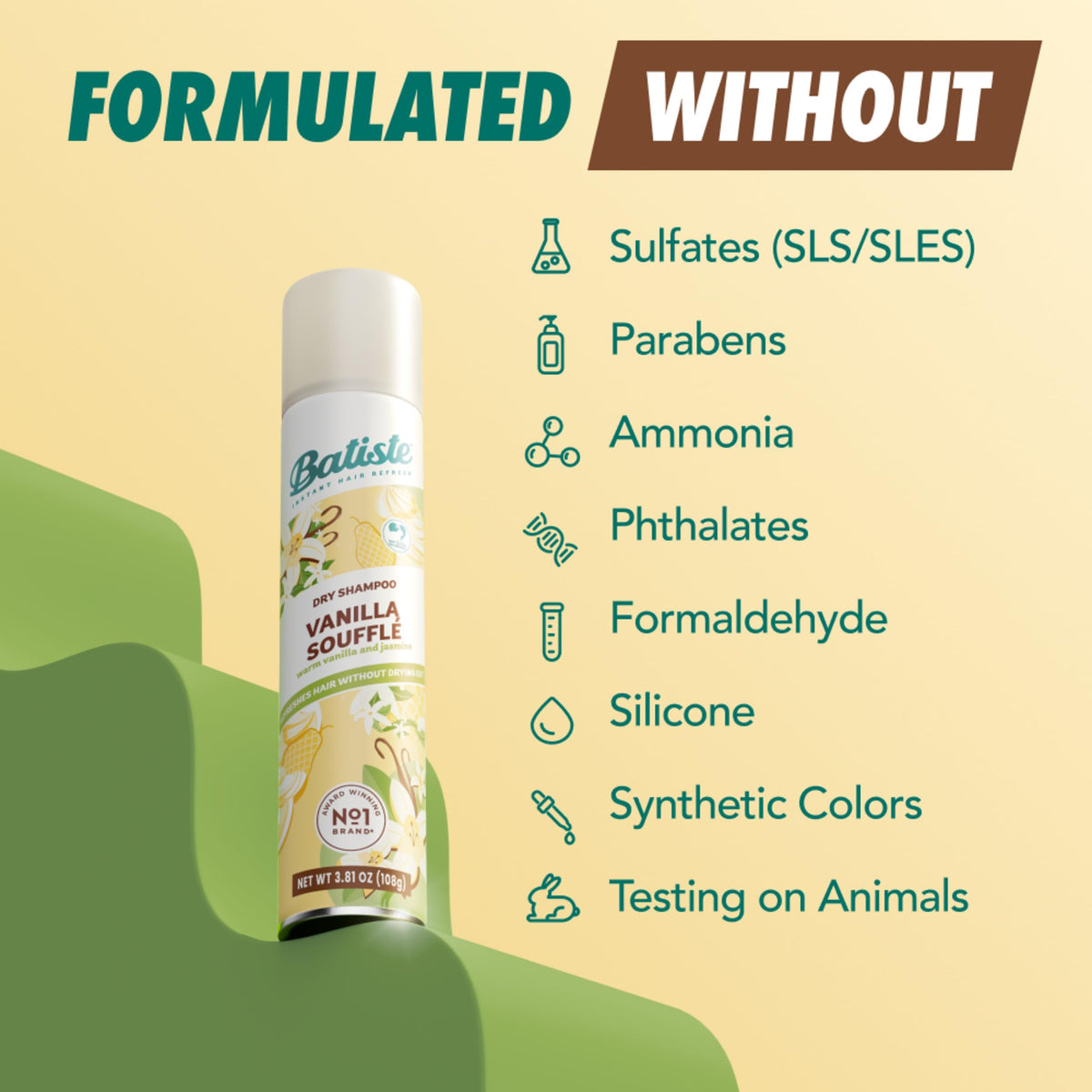 Rice starch texture close-up representing Batiste oil-absorbing performance