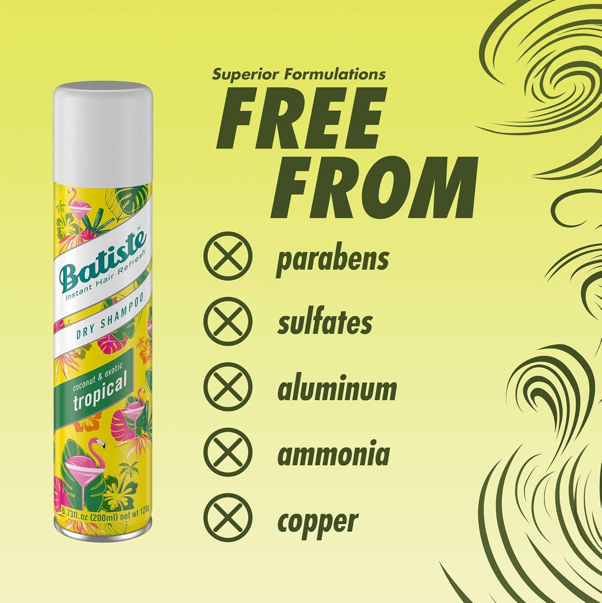 Lifestyle image of Batiste in beach bag conveying fresh scent on the go