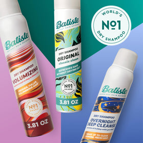 Batiste Volumizing front packaging highlighting lift and added body
