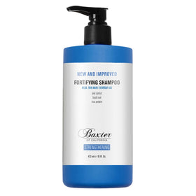 Baxter of California in shower setting suggesting refreshing mint and daily routine