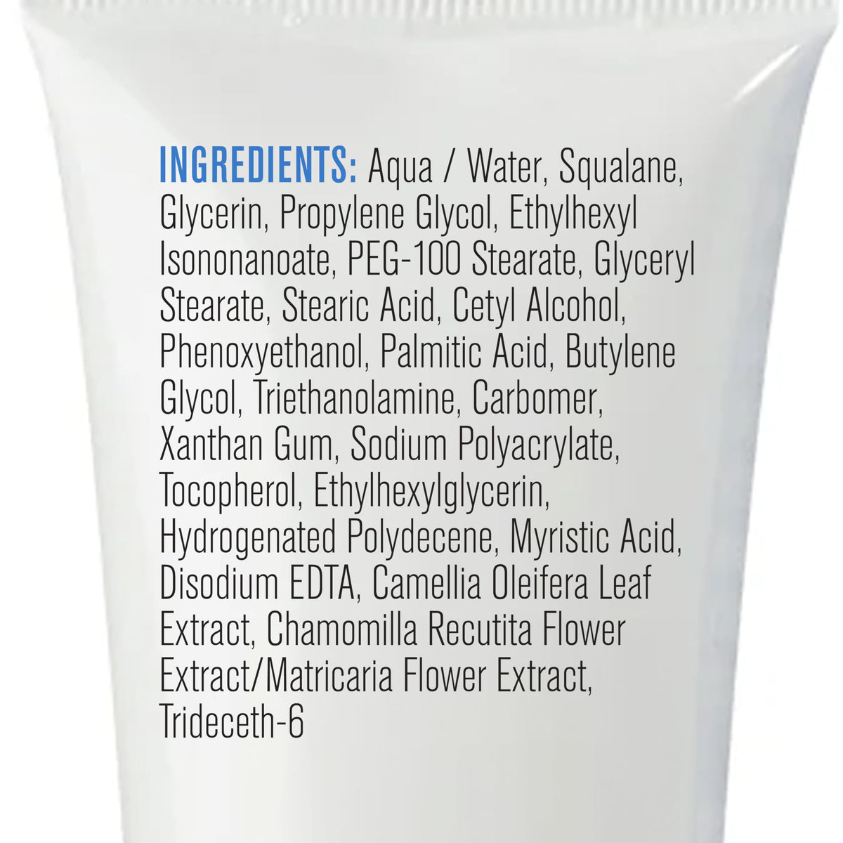 Baxter of California lotion close-up texture demonstrating lightweight absorbent finish