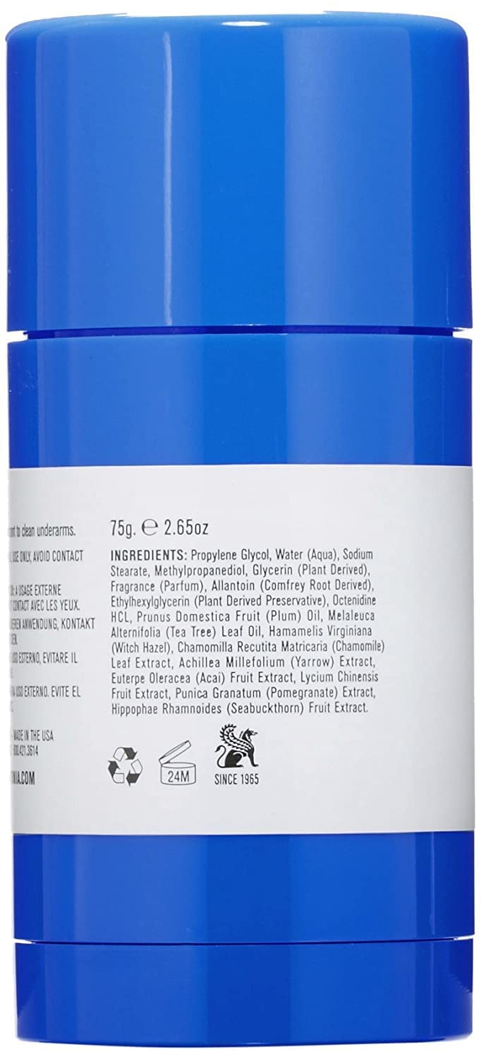 Baxter of California deodorant in bathroom setting illustrating daily grooming routine