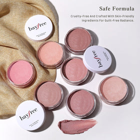 bayfree lifestyle shot in a makeup bag showing portability and everyday use