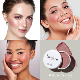 bayfree open jar showing creamy texture and moisturizing finish for smooth blending