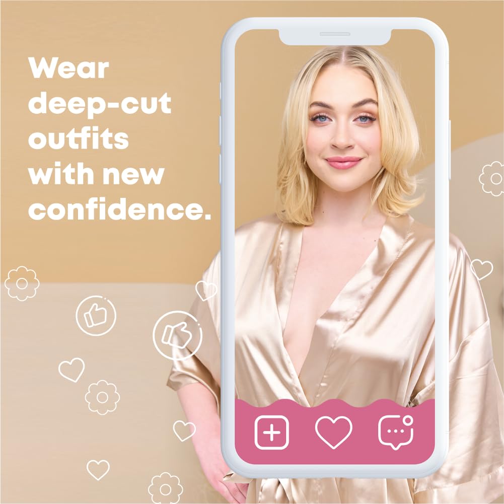 Bayside lifestyle image of woman wearing top showing confident décolleté look