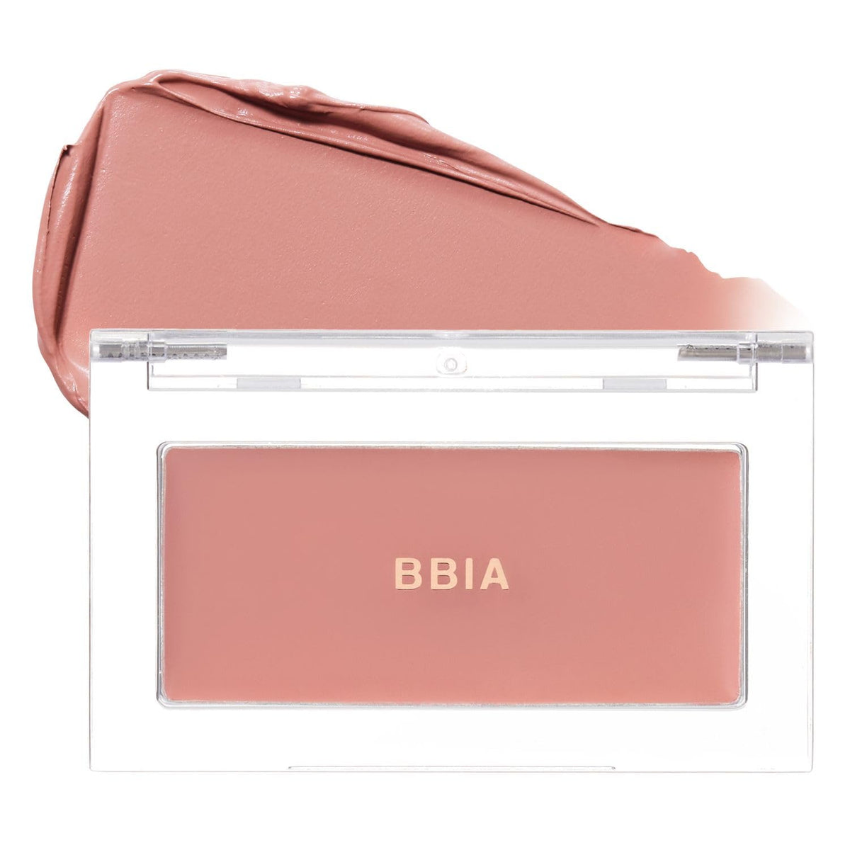 BBIA compact front view showing Downy Fig shade and packaging benefit travel-ready