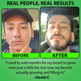 BBS BEST BEARD STUFF serum texture droplet on skin highlighting lightweight, non-greasy absorption benefit