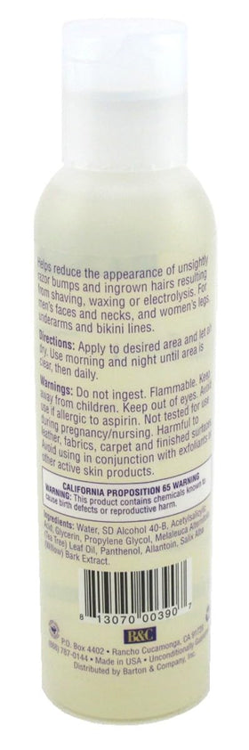 B&C Skin Tight close-up of cream texture illustrating fast-absorbing formula and soothing application