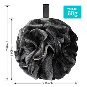 BCKENEY close-up mesh texture highlighting soft fine mesh for creamy lather