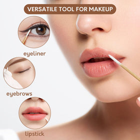 Bcowos swab in use removing makeup smudge for accurate touch-up benefit